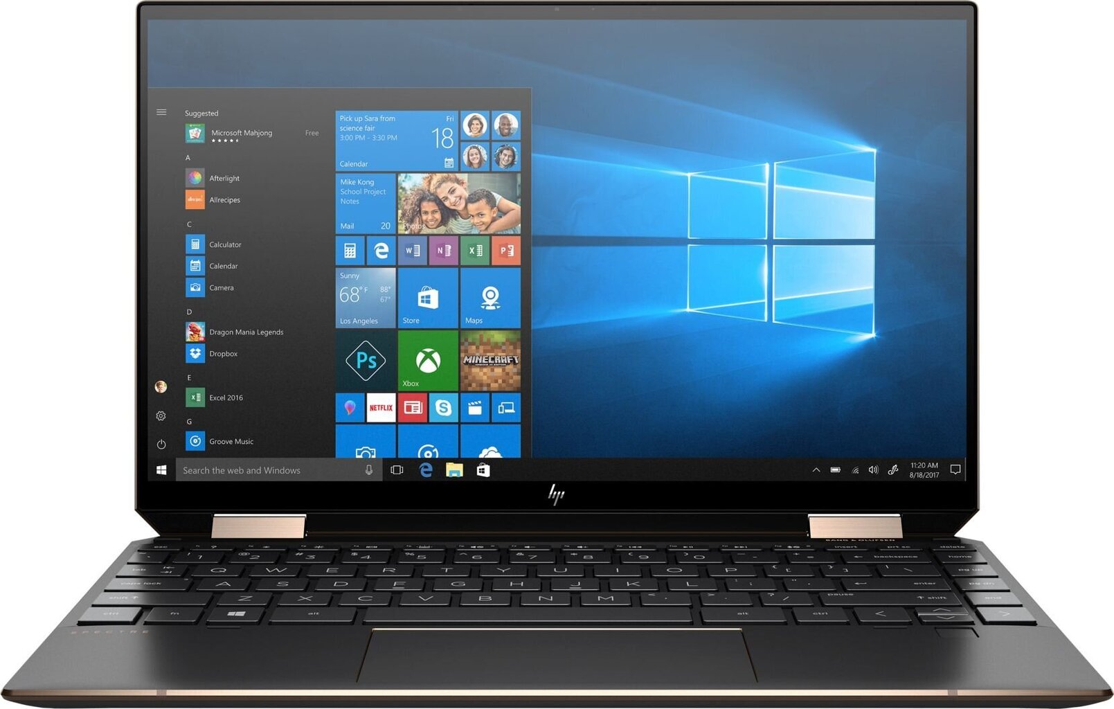 HP Spectre x360 13-aw0006nw (8PP42EA) hind ja info | Sülearvutid | kaup24.ee