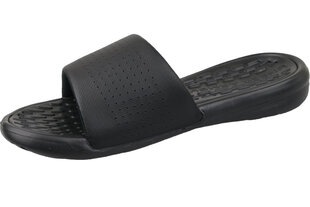 Мужские тапочки Under Armour Playmaker Fixed Strap Slides 3000061-001, черные цена и информация | Мужские шлепанцы, босоножки | kaup24.ee