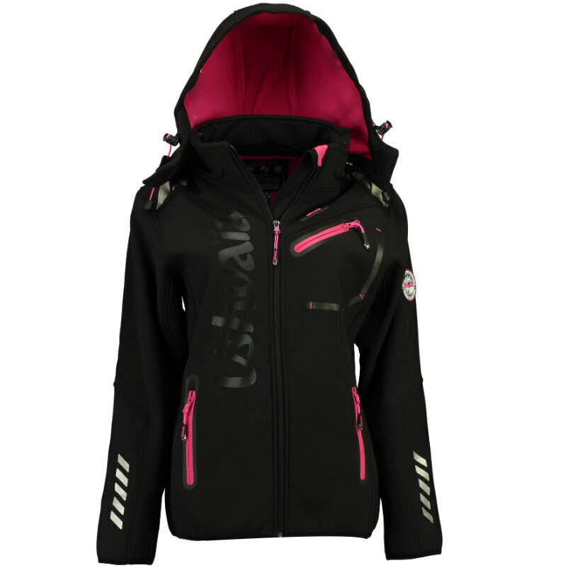 Naiste jope Ushuaia Realiste Lady Black / Flashy pink UIA 007 цена и информация | Naiste joped ja parkad | kaup24.ee