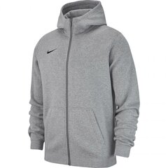 Poiste dressipluus Nike Hoodie FZ Y Team Club 19 137- 147cm (AJ1458 063) hind ja info | Poiste kampsunid, vestid ja jakid | kaup24.ee