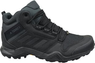 Походная обувь для мужчин Adidas Terrex AX3 Mid GTX BC0466, черная цена и информация | Мужские ботинки | kaup24.ee