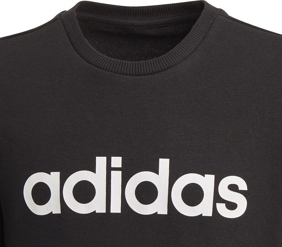 Adidas Džemprid Yg E Lin Sweat Black цена и информация | Poiste särgid | kaup24.ee