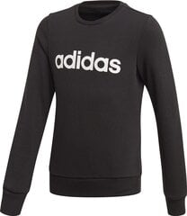 Джемпер Adidas Yg E Lin Sweat, чёрный цена и информация | Рубашки для мальчиков | kaup24.ee