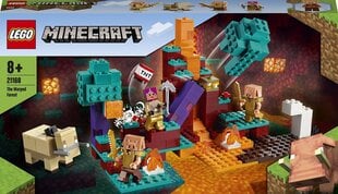 21168 LEGO® Minecraft Искаженный лес цена и информация | Конструкторы и кубики | kaup24.ee