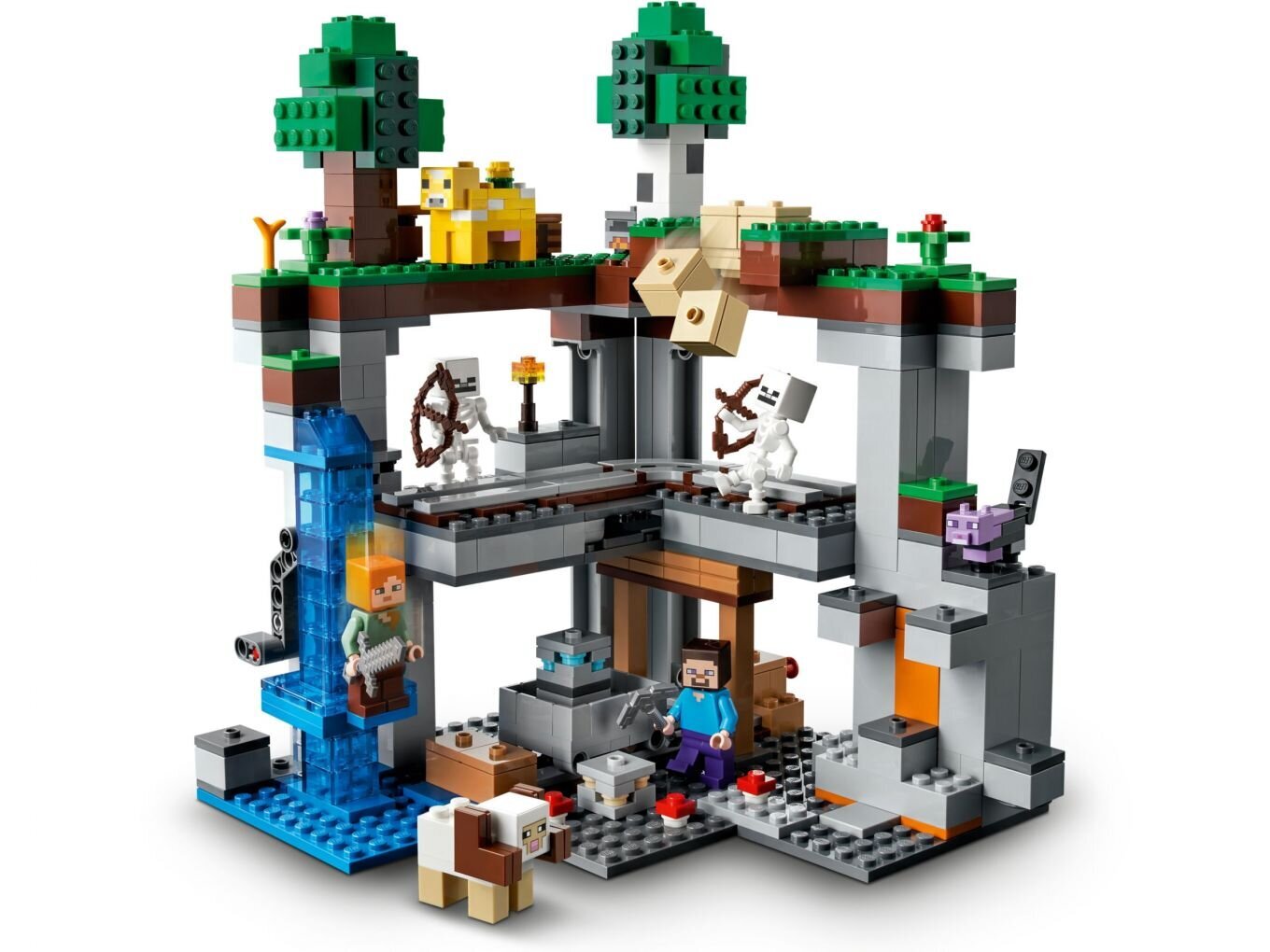 21169 LEGO® Minecraft Esimene seiklus hind ja info | Klotsid ja konstruktorid | kaup24.ee