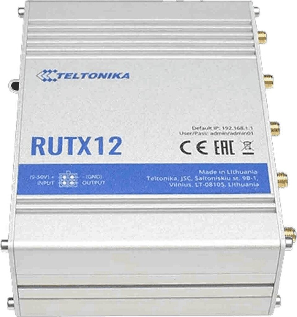 Teltonika RUTX12000000 hind ja info | Ruuterid | kaup24.ee