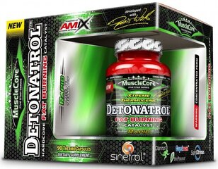 MuscleCore® DW - Detonatrol® Fat Burner 90 kapslit KAST hind ja info | Vitamiinid, toidulisandid, preparaadid tervise heaoluks | kaup24.ee