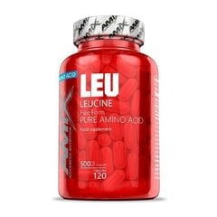 Toidulisand AMIX L-Leucine PURE 1000mg, 120 kapslit hind ja info | Vitamiinid, toidulisandid, preparaadid tervise heaoluks | kaup24.ee