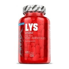 Toidulisand AMIX L-Lysine 600mg, 120 kapslit hind ja info | Vitamiinid, toidulisandid, preparaadid tervise heaoluks | kaup24.ee