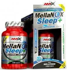 MellaNOX Sleep Plus koos Suntheanine 120 kapslit BOX hind ja info | Amix Kaitsevahendid ja meditsiinitarbed | kaup24.ee