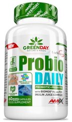 GreenDay® Probio Daily 750 miljonit ühikut, 60 kapslit hind ja info | Vitamiinid, toidulisandid, preparaadid tervise heaoluks | kaup24.ee