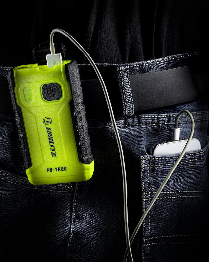 Akupank Unilite PB-7800 7800mAh hind ja info | Taskulambid, prožektorid | kaup24.ee