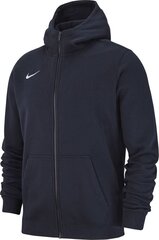 Poiste dressipluus Nike Team Club 19 Full- Zip Fleece Hoodie 122 cm (AJ1458 451) цена и информация | Свитеры, жилетки, пиджаки для мальчиков | kaup24.ee