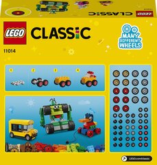 11014 LEGO® Classic Klotsid ja rattad hind ja info | Klotsid ja konstruktorid | kaup24.ee