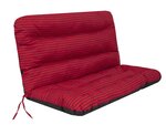 Подушка для качелей Hobbygarden Ania 120см, красная/черная