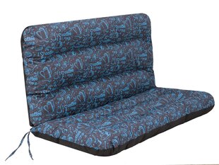 Подушка для качелей Hobbygarden Ania Coffee 120 см, синяя цена и информация | Подушки, наволочки, чехлы | kaup24.ee