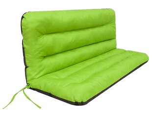 Подушка для качелей Hobbygarden Ania 150см, зеленая цена и информация | Подушки, наволочки, чехлы | kaup24.ee