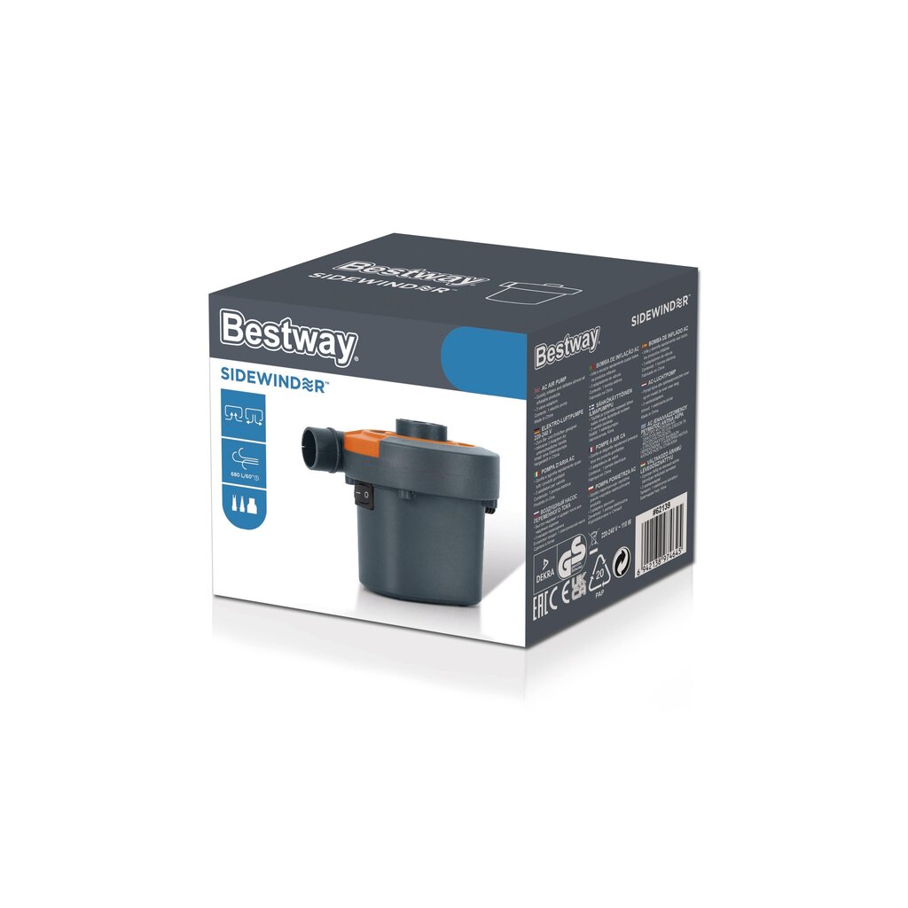 Elektripump Bestway Sidewinder, AC 220-240V hind ja info | Täispuhutavad madratsid ja mööbel | kaup24.ee