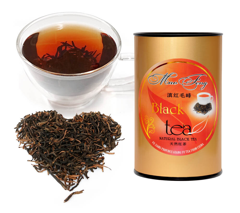 MAO FENG Black tea - Prestiižne Hiina keisri must tee pungadega, PT80g hind ja info | Tee | kaup24.ee