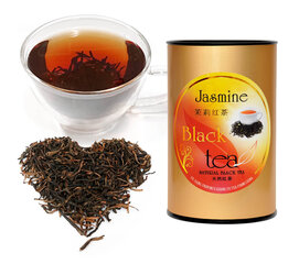 Eksklusiivne Hiina jasmiini must tee pungadega Jasmine Black tea, 80g цена и информация | Чай | kaup24.ee