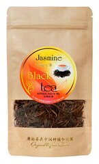 Eksklusiivne Hiina jasmiini must tee pungadega Jasmine Black tea, 50g hind ja info | Tee | kaup24.ee