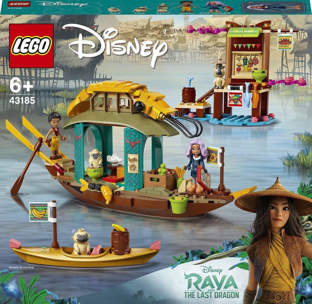 43185 LEGO® | Disney Princess Bouni laev hind ja info | Klotsid ja konstruktorid | kaup24.ee