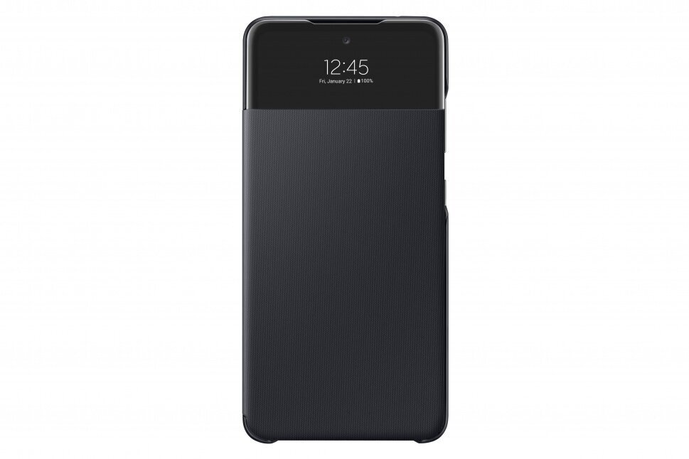 Samsung Smart S View Wallet ümbris telefonile Samsung Galaxy A52, Black hind ja info | Telefoni kaaned, ümbrised | kaup24.ee