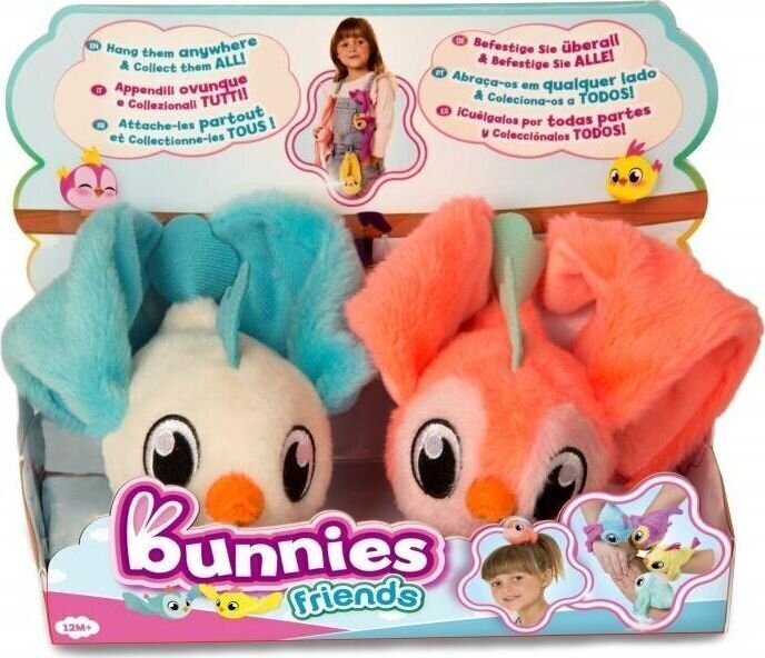 Mänguasi Tm Toys Bunnies Friends 2tk., BUN097223/97834 цена и информация | Imikute mänguasjad | kaup24.ee