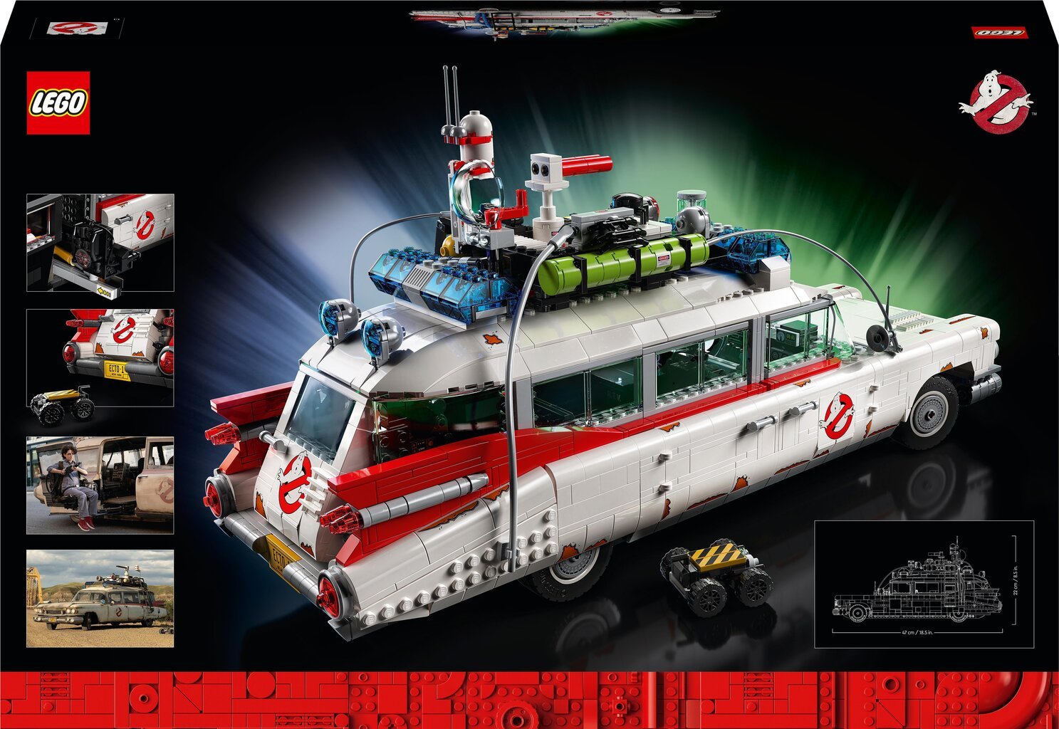 10274 LEGO® Icons Ghostbusters ECTO-1 цена и информация | Klotsid ja konstruktorid | kaup24.ee