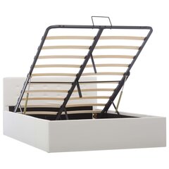 Каркас кровати с ящиком для хранения, 120 x 200 см, искусственная кожа цена и информация | Кровати | kaup24.ee