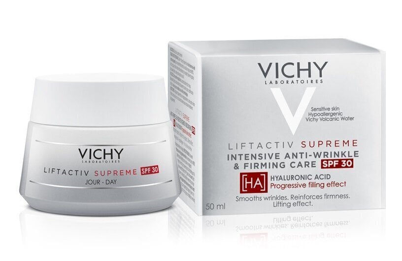 Päevakreem Vichy Liftactiv Supreme SPF30, 50 ml цена и информация | Näokreemid | kaup24.ee