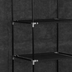 Шкаф для одежды, черный цена и информация | Шкафы | kaup24.ee