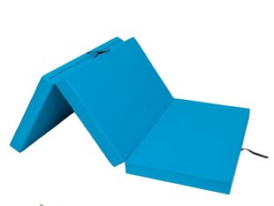 Складной матрас Hobbygarden Alex XXXL, 120x200 см, синий цена и информация | Матрасы | kaup24.ee