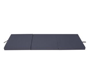 Складной матрас Hobbygarden Alex L, 60x180 см, темно-синий цена и информация | Матрасы | kaup24.ee