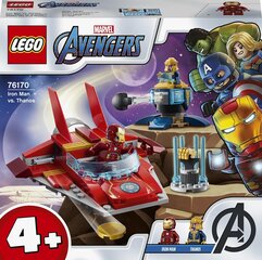 76170 LEGO® Marvel Avengers Movie 4 Железный человек против Таноса цена и информация | Конструкторы и кубики | kaup24.ee