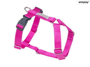 Reguleeritavad traksid Amiplay Guard Samba, S, Pink hind ja info | Kaelarihmad ja traksid koertele | kaup24.ee