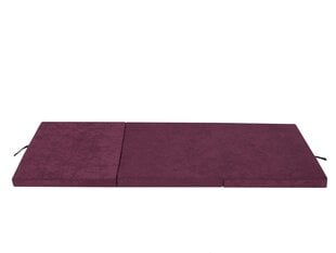 Складной матрас Hobbygarden Ben L, 180x65 см, фиолетовый цена и информация | Матрасы | kaup24.ee