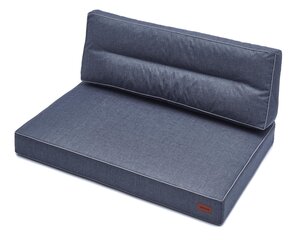 Набор подушек для поддонов Karol 1+1, 120 см, синий цена и информация | Подушки, наволочки, чехлы | kaup24.ee