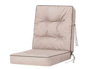 Подушка для стула Hobbygarden Venus 60см, бежевая цена и информация | Подушки, наволочки, чехлы | kaup24.ee