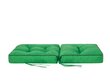 3 padja komplekt kiigele Hobbygarden Venus 150 cm, roheline hind ja info | Toolipadjad ja -katted | kaup24.ee
