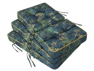 Набор из 3 подушек для качелей Hobbygarden Venus 150 см, синий цена и информация | Подушки, наволочки, чехлы | kaup24.ee
