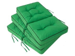 Набор из 3 подушек для качелей Hobbygarden Venus 180 см, зеленый цена и информация | Подушки, наволочки, чехлы | kaup24.ee