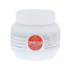 Taastav juuksemask Kallos Omega Hair Mask 275 ml цена и информация | Маски, масла, сыворотки | kaup24.ee