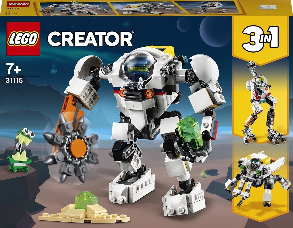 31115 LEGO® Creator Kosmosekaevandusrobot hind ja info | Klotsid ja konstruktorid | kaup24.ee