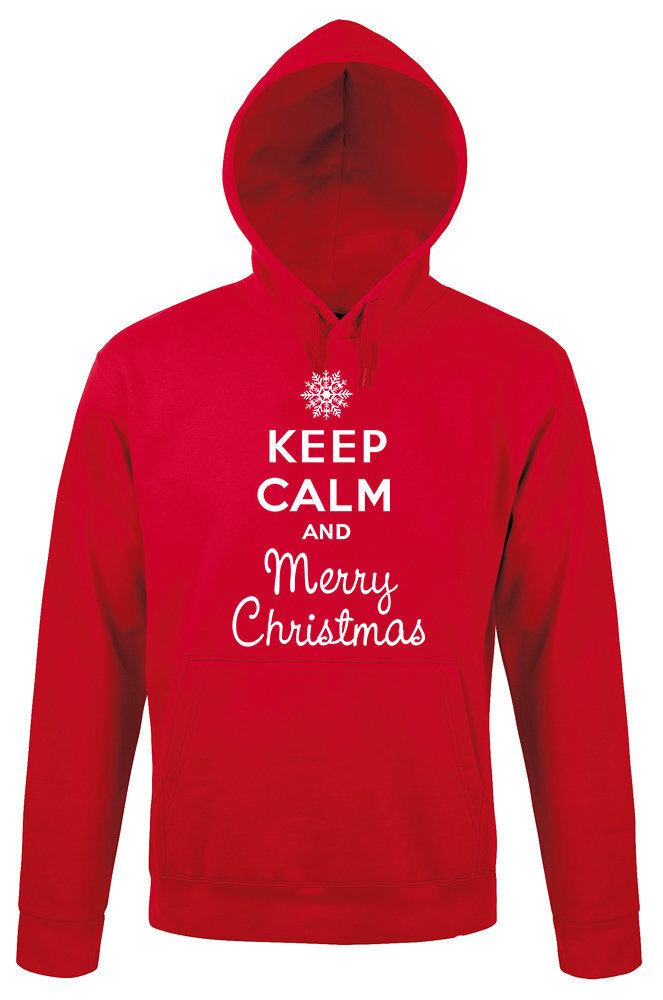 Džemper, Keep calm Merry Christmas цена и информация | Originaalsed pusad | kaup24.ee