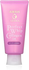 Shiseido Senka Perfect Whip Collagen in пенка для умывания с коллагеном 120г цена и информация | Аппараты для ухода за лицом | kaup24.ee