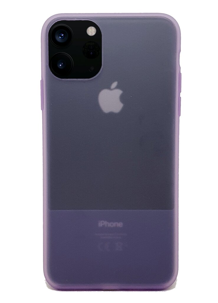 Kaitseümbris iPhone 11 Pro Max Silicone / PC, lilla цена и информация | Telefoni kaaned, ümbrised | kaup24.ee