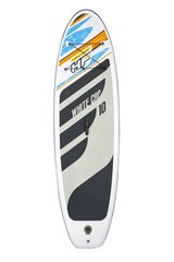 Täispuhutav aerulaud Bestway Hydro Force White Cap, 305 cm цена и информация | SUP доски, водные лыжи, водные аттракционы | kaup24.ee