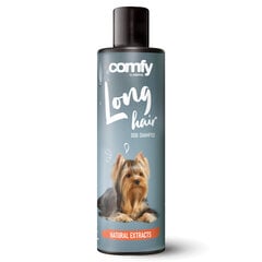 Comfy šampoon pikakarvalistele koertele, 250 ml hind ja info | Comfy Lemmikloomatarbed | kaup24.ee