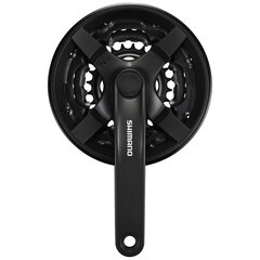 Vändad Shimano FC-TY301 48x38x28h 170mm 7/8k цена и информация | Другие запчасти для велосипеда | kaup24.ee